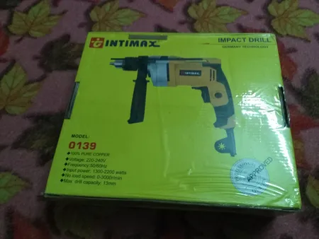 دریل چکشی صنعتی اینتیمکث کد 2200W گیربکسی