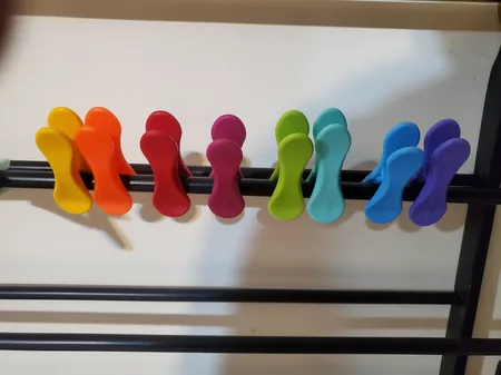 گیره لباس بازن کد 5301010 بسته 8 عددی