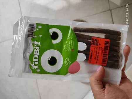 غذای تشویقی سگ تیدبیت مدل dairy وزن 60 گرم