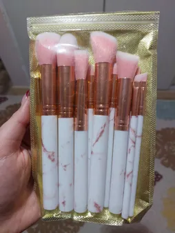 ست برس آرایشی کد 08 بسته 10 عددی