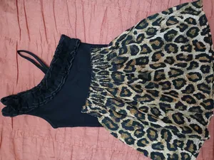 تجریه خرید ست تاپ و دامن دخترانه دل آویز مدل T349