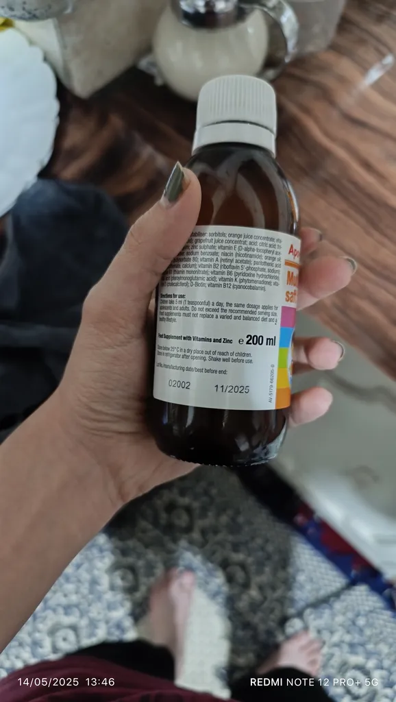 شربت مولتی ویتامین فور کیدز آپوویتال- 200 میلی لیتر