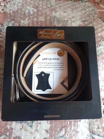 کمربند مردانه چرم عطارد مدل B23