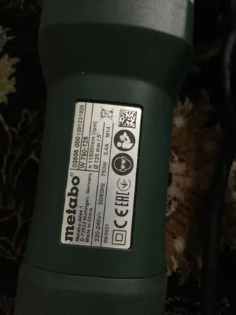 مینی فرز متابو مدل W750-125