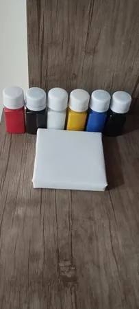 رنگ آکرلیک لکسوو مدل MULTY حجم 30 میلی لیتر مجموعه 6 عددی