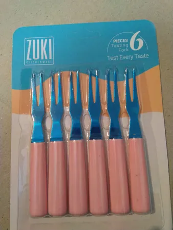 چنگال زیتون خوری زوکی کد 105 بسته 6 عددی