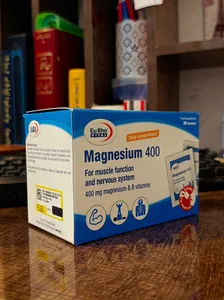 تجریه خرید ساشه منیزیم 400 یوروویتال بسته 30 عددی