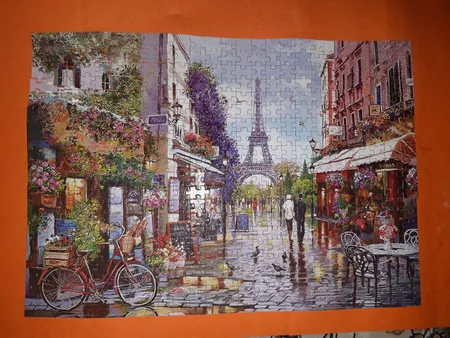 پازل 500 تکه ایران پازل طرح عصر پاریس