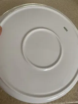 دیس پیتزای چینی زرین ایران مدل پایه دار هتلی 49 کد 30 درجه یک