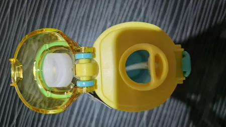 قمقمه ورزشی ایون مدل NEVER GIVE UP گنجایش 1 لیتر