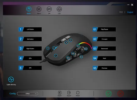 ماوس مخصوص بازی ام کی ای اس پی ان مدل X9