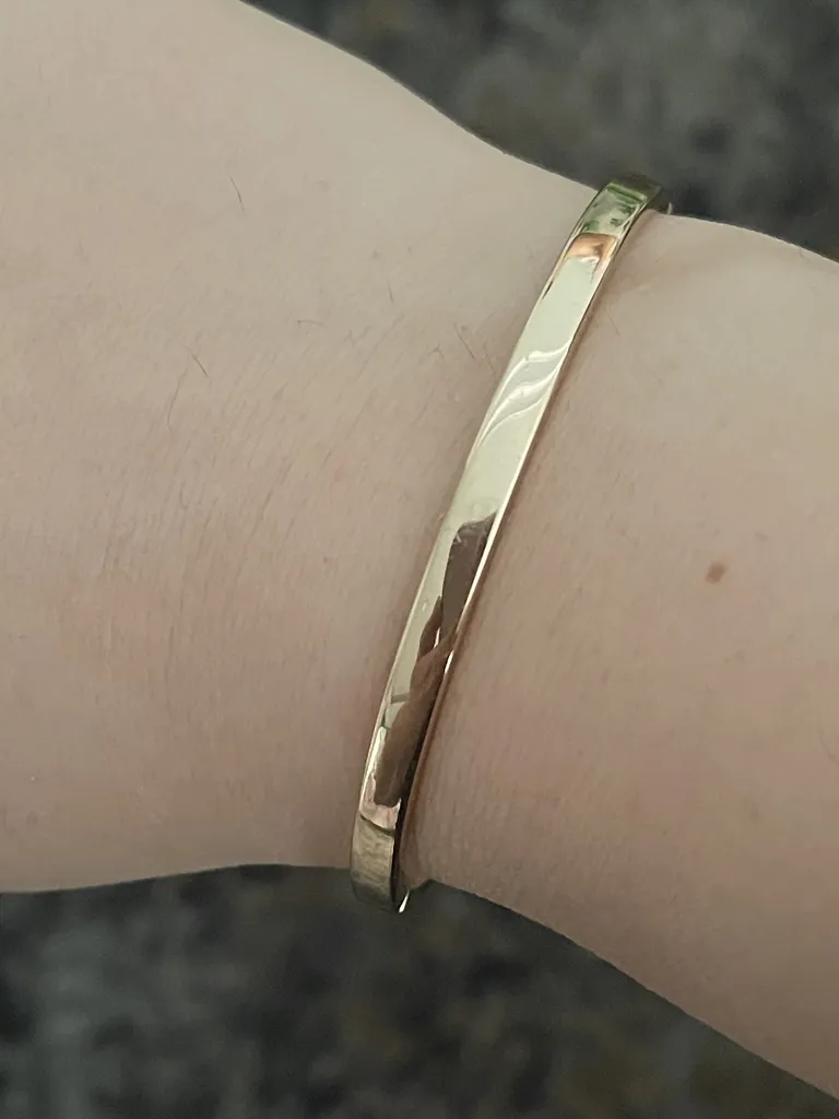 دستبند النگویی زنانه ژوپینگ مدل XP697-54 تخت