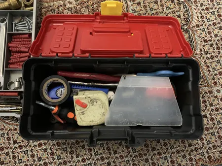 جعبه ابزار تک پلاستیک مدل  2000