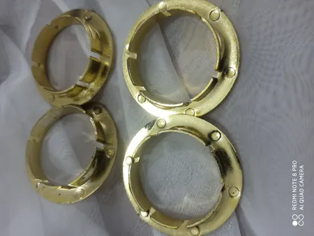 حلقه چوب پرده دکوراک مدل پانچ بسته 200 عددی