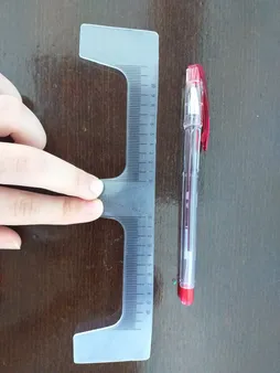 شابلون ابرو مدل d27