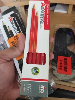 مداد قرمز آدمیرال مدل 861R بسته 12 عددی