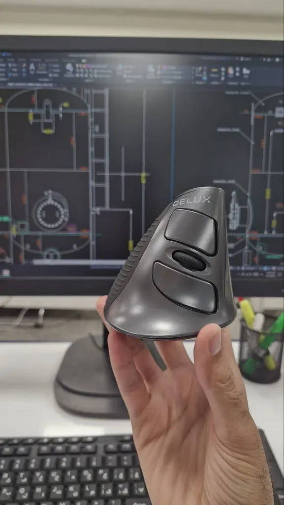 ماوس بی سیم دیلاکس مدل M618G DB