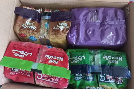 نودل میکس هاتی کارا - 77گرم - بسته 40 عددی