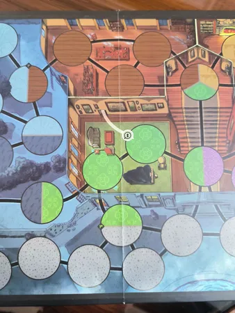 بازی فکری Unmatched مدل خیابان های مه آلود مناسب سن 9 سال به بالا