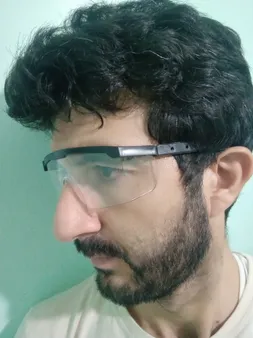 عینک ایمنی دینگشی مدل 94001