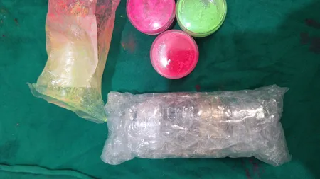 پودر پیگمنت ناخن مدل MuCLR-06 مجموعه 6 عددی