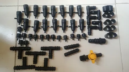 لوازم آبیاری قطره ای تهران دریپ مدل ALFA-50 مجموعه 50 عددی