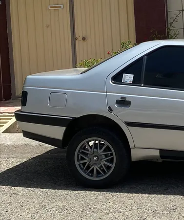 درپوش رینگ چرخ  آراکس یدک مدل AY-3727 طرح خرچنگی مناسب برای پژو پارس