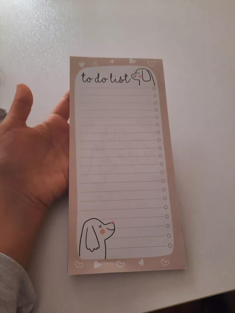 کاغذ یادداشت گرین پوینت طرح لیست کارهای روزانه مدل خانواده سگ کد ToDoList GP2021