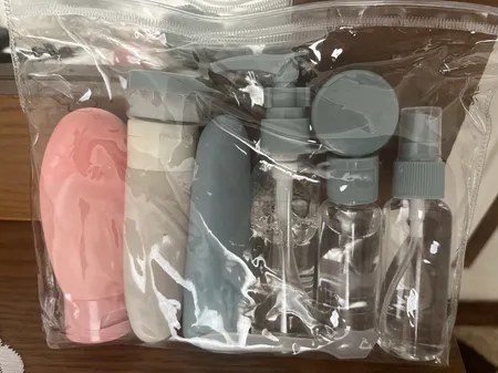 محفظه نگهداری کرم مدل سفری بسته 8 عددی