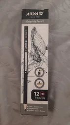 مداد مشکی آریا کد 3001 بسته 12 عددی