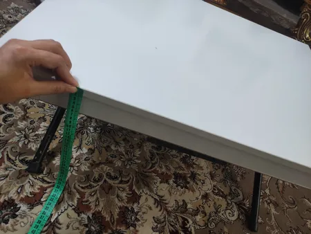میز تحریر پایه کوتاه باکسدار سایز 70*50 (ضدخش،تاشو،تنظیم شونده ارتفاع)