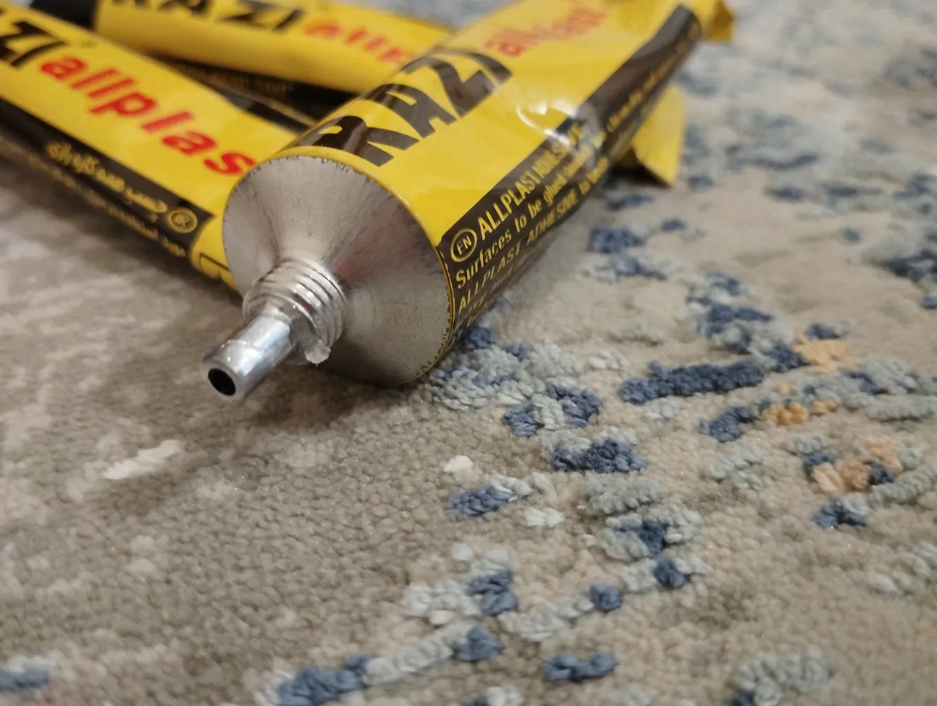 چسب رازی مدل Allplast  کد FN20 حجم 30 میلی لیتر بسته سه عددی