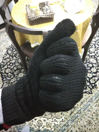 دستکش بافت مردانه مدل 004