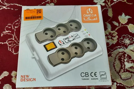 محافظ ولتاژ امگا مدل 6 خانه کلیددار استاندارد