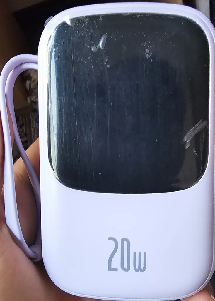 پاوربانک بیسوس مدل Qpow pro ظرفیت 20000 میلی آمپر ساعت