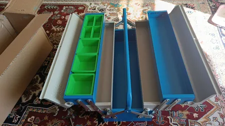 جعبه ابزار صنایع فلزی لوکس درویشیان مدل P503