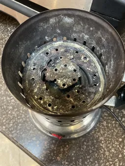 ذغال سرخ کن برقی سزار مدل 220