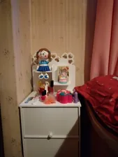 تجریه خرید میز پاتختی خونه خاص طرح گل