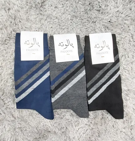جوراب مردانه پالوته مدل PLT-P7 مجموعه 3 عددی