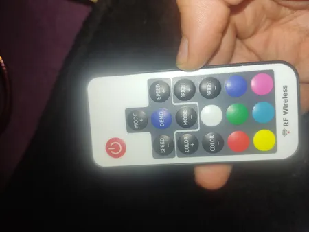 ریموت کنترل مدل RGB