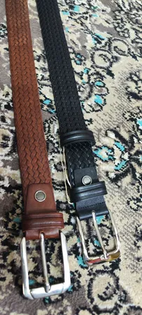 کمربند مردانه رویال چرم کد M58 رنگ مشکی