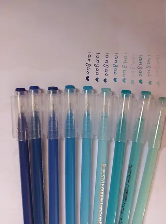 روان نویس 0.6 میلی متری لنگو مدل GB/T 37853 بسته 9 عددی