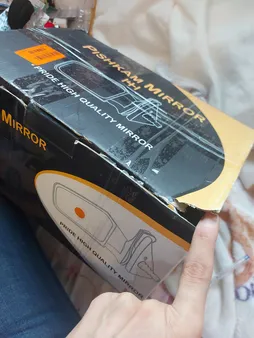 آینه جانبی زرین صنعت مدل راهنمادار مناسب برای پراید بسته 2 عددی