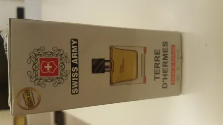 عطر جیبی مردانه سوئیس آرمی مدل تق هرمس حجم 55 میلی لیتر