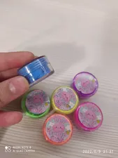 تجریه خرید پودر رنگ اسلایم تپلی مدل Black Light بسته 6 عددی