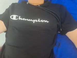 تجریه خرید ست تی شرت کلاه دار و شلوار مردانه مدل 00416235 رنگ مشکی