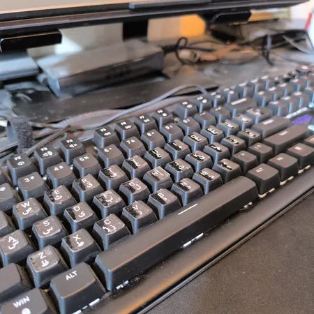 برچسب حروف فارسی کیبورد مدل MM01