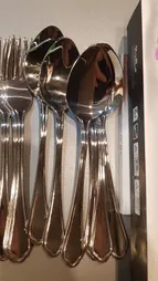 سرویس قاشق و چنگال 12 پارچه ناب استیل مدل Venice