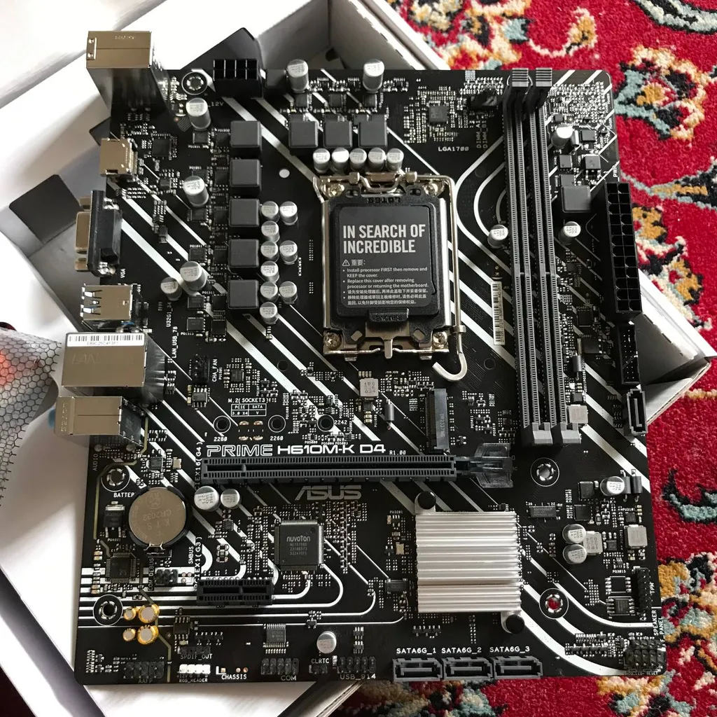 مادربرد ایسوس مدل PRIME H610M-K D4