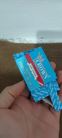 تیغ یدک کرون مدل Saloon بسته 100 عددی